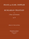 ハンガリーの主題による幻想曲・Op.35（フランツ・ドップラー）（フルート二重奏+ピアノ）【Hungarian Fantasy op. 35】