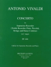 協奏曲・ハ長調・RV.444（アントニオ・ヴィヴァルディ）（ピッコロ+ピアノ）【Concerto in C Major RV 444】