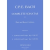 ソナタ・Vol.4・Wq 125,130（カール・フィリップ・エマヌエル・バッハ）（フルート+ピアノ）【Sonatas, Volume 4 Wq 125,130】