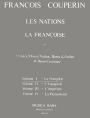 諸国の人々・Vol.1・フランス人（フランソワ・クープラン） (木管三重奏+ピアノ）【Les Nations Volume I: La Francois】