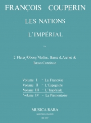 諸国の人々・Vol.3・皇帝（フランソワ・クープラン） (木管三重奏+ピアノ）【Les Nations Volume III: L'Imperial】