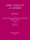 ソナタ・ト長調・Op.1/3（ジャン＝バティスト・ルイエ） (木管二重奏+ピアノ）【Sonata in G op. 1/3】
