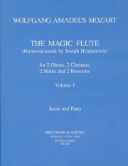 魔笛・Vol.1（モーツァルト） (木管八重奏）【Magic Flute Harmoniemusik Volume I】