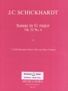ソナタ・ト長調・Op.22・No.4（ヨハン・クリスティアン・シックハルト） (木管三重奏+ピアノ）【Sonata in G op. 22/4】