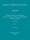 協奏曲・Op.8/1（ヨハン・クリフトフ・ペープシュ） (木管四重奏+ピアノ）【Concerto op. 8/1】