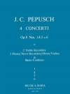 協奏曲・Op.8/4（ヨハン・クリフトフ・ペープシュ） (木管四重奏+ピアノ）【Concerto op. 8/4】