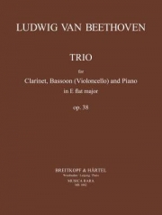トリオ・Op.38（ベートーヴェン） (木管二重奏+ピアノ）【Trio op. 38】