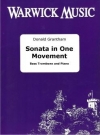 1楽章のソナタ（ドナルド・グランザム）（バストロンボーン+ピアノ）【Sonata in One Movement】