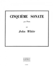 ソナタ・No.5 (ジョン・ホワイト)（ピアノ）【Sonate No.5】