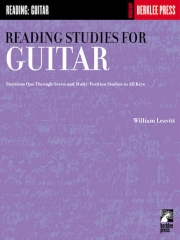 初級ギタリストのための読譜練習（ウィリアム・レビット）（ギター）【Reading Studies for Guitar】