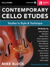 コンテンポラリー・チェロ・エチュード（マイク・ブロック）（チェロ）【Contemporary Cello Etudes】