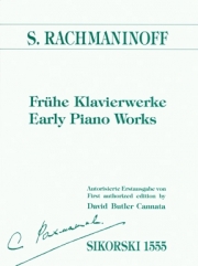 やさしいピアノ作品集（セルゲイ・ラフマニノフ）【Early Piano Works】