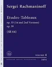 絵画的練習曲《音の絵》Op.33＆39（セルゲイ・ラフマニノフ）【Etudes-Tableaux op. 33 und 39】