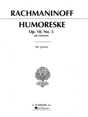 ユーモレスク・Op.10・No.5（セルゲイ・ラフマニノフ）【Humoreske, Op. 10, No. 5】