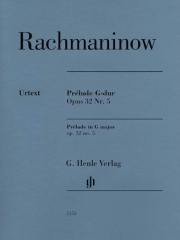 前奏曲・ト長調・Op.32・No.5（セルゲイ・ラフマニノフ）【Prélude in G Major Op. 32 No. 5】