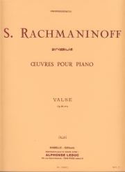 ワルツ・Op.10・No.2（セルゲイ・ラフマニノフ）【Valse Op.10 No.2】