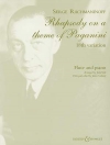 パガニーニの主題による狂詩曲・Op.43（セルゲイ・ラフマニノフ）（フルート+ピアノ）【Rhapsody on a Theme of Paganini Op.43】