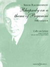 パガニーニの主題による狂詩曲・Op.43（セルゲイ・ラフマニノフ）（チェロ+ピアノ）【Rhapsody on a Theme of Paganini Op.43】