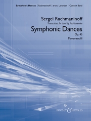 交響的舞曲・Op.45・第3楽章（セルゲイ・ラフマニノフ）（スコアのみ）【Symphonic Dances, Op. 45 (Movement III)】