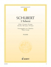 2つのスケルツオ・変ロ長調＆変ニ長調（フランツ・シューベルト）（ピアノ）【2 Scherzi in B-Flat Major and D-Flat Major】