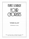 4つのコーラス（フランツ・シューベルト）（テューバ三重奏）【Four Choruses for Three Tubas】