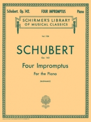 4つの即興曲・Op.142（フランツ・シューベルト）（ピアノ）【4 Impromptus, Op. 142】