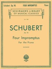 4つの即興曲・Op.90（フランツ・シューベルト）（ピアノ）【4 Impromptus, Op. 90】