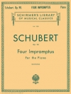 4つの即興曲・Op.90（フランツ・シューベルト）（ピアノ）【4 Impromptus, Op. 90】