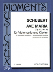 アヴェ・マリア・Op.52・No.4（フランツ・シューベルト）（チェロ+ピアノ）【Ave Maria op. 52/4】