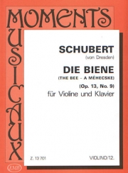 蜂蜜・Op.13・No.9（フランツ・シューベルト）（ヴァイオリン+ピアノ）【Die Biene op. 13/9】