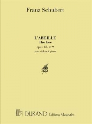 蜂蜜・Op.13・No.9（フランツ・シューベルト）（ヴァイオリン+ピアノ）【L'Abeille Op.13, No.9】