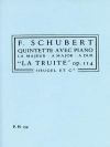 ピアノ五重奏曲・Op.114（フランツ・シューベルト）（弦楽五重奏）【Piano Quintet Op.114】