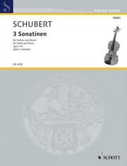 3つのソナチネ・Op.137・No.1-3（フランツ・シューベルト）（ヴァイオリン+ピアノ）【3 Sonatinen op. 137/1-3】