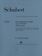 弦楽四重奏曲・イ短調・Op.29・D.804（フランツ・シューベルト）（弦楽四重奏）【String Quartet A Minor Op. 29 D 804】