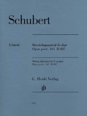 弦楽四重奏曲・ト長調・Op.161・D.887（フランツ・シューベルト）（弦楽四重奏）【String Quartet in G Major, Op. Post. 161 D 887】