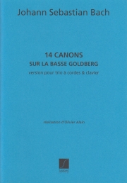ゴルトベルク変奏曲の低音主題による14のカノン（バッハ）（弦楽六重奏）【14 Canons sur la Basse Goldberg BWV1087】