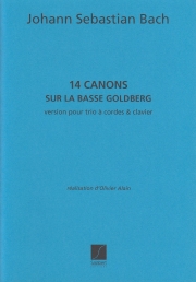 ゴルトベルク変奏曲の低音主題による14のカノン（バッハ）（弦楽六重奏）【14 Canons sur la Basse Goldberg BWV1087】