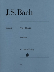 4つのデュエット・BWV. 802-805【指番号なし】（バッハ）（ピアノ）【4 Duets BWV 802-805】