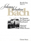 6つのソナタ・Book.1（バッハ）（フルート+ピアノ）【Six Sonatas for Flute and Keyboard Book One】