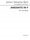アンダンテ・ヘ長調（バッハ）（ピアノ二重奏）【Andante in F for Two Pianos】