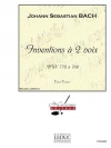 2声のインヴェンション・BWV772・A 786（バッハ） (ピアノ）【Inventions A 2 Voix  BWV772 A 786】
