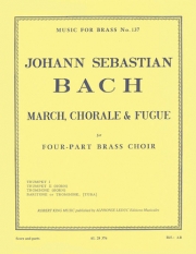 マーチ、コラール＆フーガ（バッハ）（金管四重奏）【March, Chorale and Fugue】