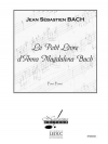 Petit Livre Danna Magdalena（バッハ） (ピアノ）