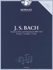 ソナタ・ロ短調・BWV.1030（バッハ）（フルート+ピアノ）【Sonata for Flute and Harpsichord in B Minor, BWV 1030】