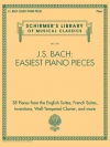 バッハの最も簡単なピアノ曲集（バッハ） (ピアノ）【J.S. Bach: Easiest Piano Pieces】