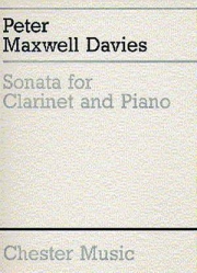 ソナタ（ピーター・マックスウェル・デイヴィス）（クラリネット+ピアノ）【Sonata for Clarinet and Piano】