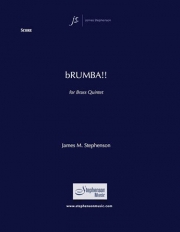 bRUMBA!（ジェイムズ・スティーヴンソン）（金管五重奏）