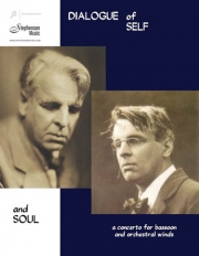 自己と魂の対話（ジェイムズ・スティーヴンソン）（バスーン・フィーチャー）（スコアのみ）【A Dialogue of Self and Soul】