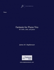 ファンタジー（ジェイムズ・スティーヴンソン）（弦楽二重奏+ピアノ）【Fantasie】