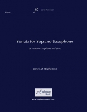 ソナタ（ジェイムズ・スティーヴンソン）（ソプラノサックス+ピアノ）【Sonata for Soprano Saxophone】